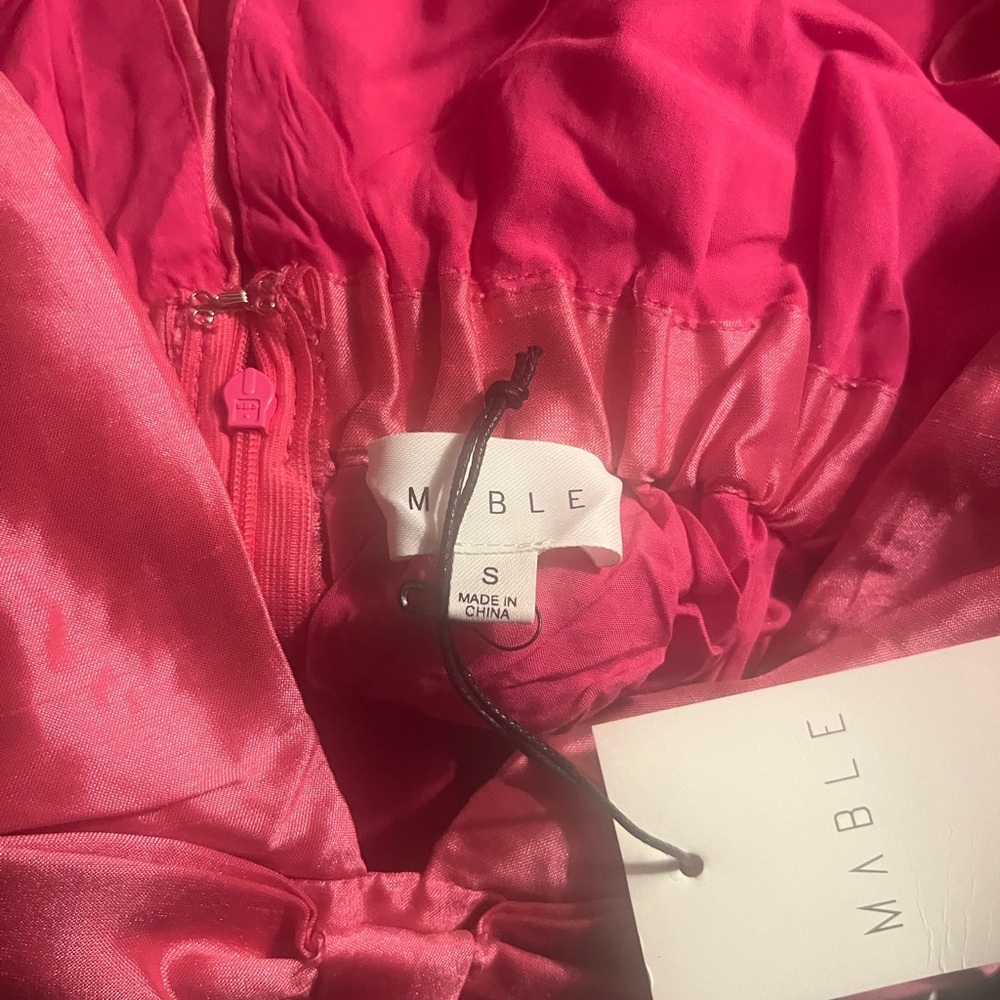 Mable Elegant Pink Sleeveless Dress - Picture 8 of 8